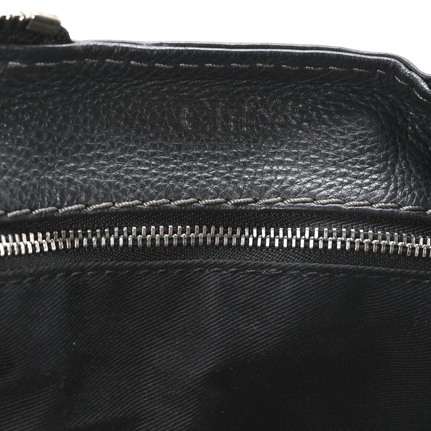 Calfskin Medium Paddington Satchel Bleu Nuit
