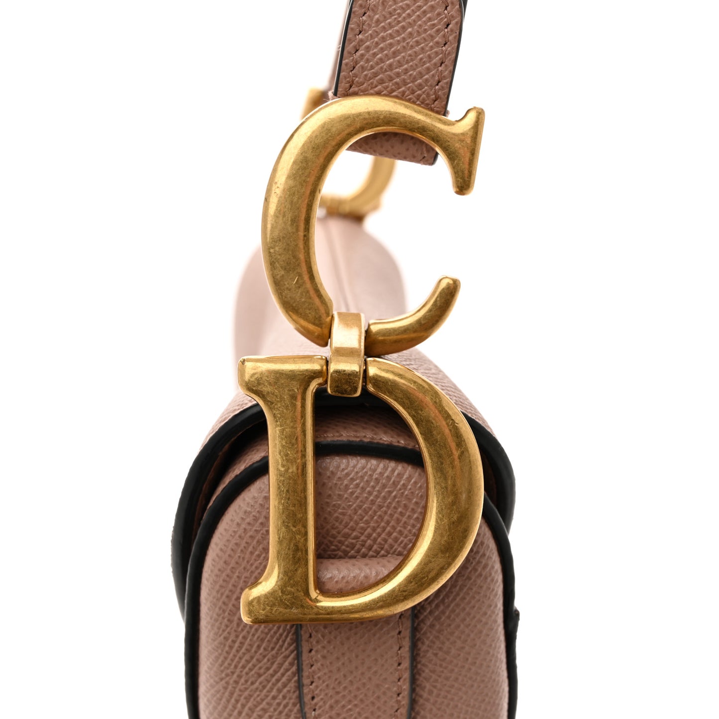 Grained Calfskin Saddle Bag Fard