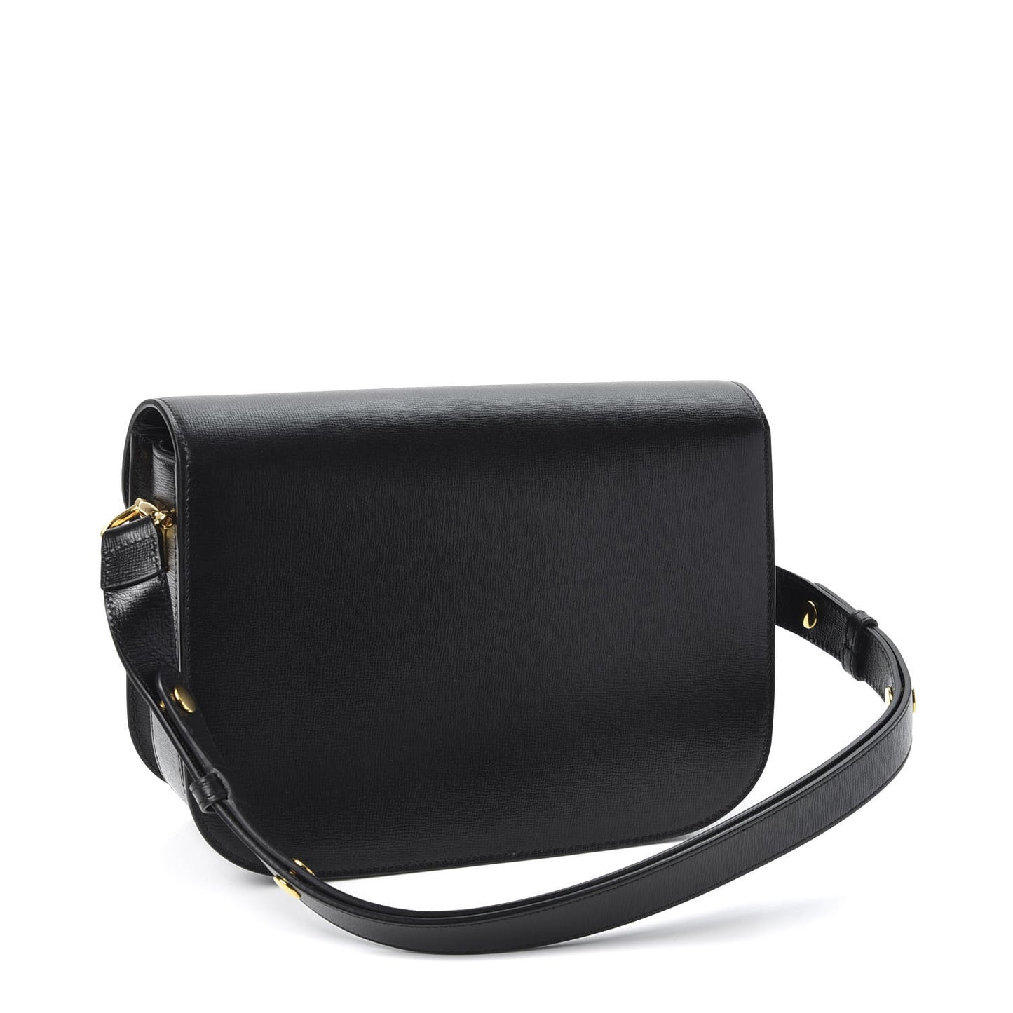 Azalea Calfskin Horsebit 1955 Shoulder Bag Black
