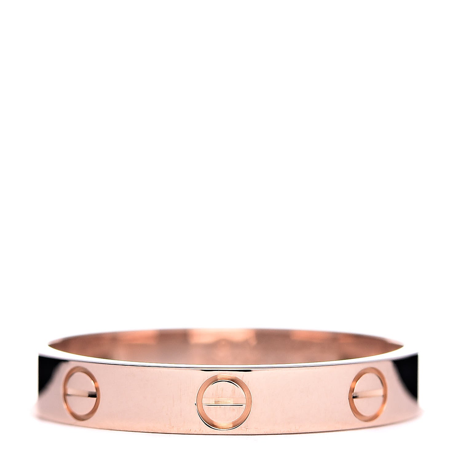 Cartier 18K Pink Gold 3.5mm LOVE Wedding Band Ring 61 9.5 1 of 5