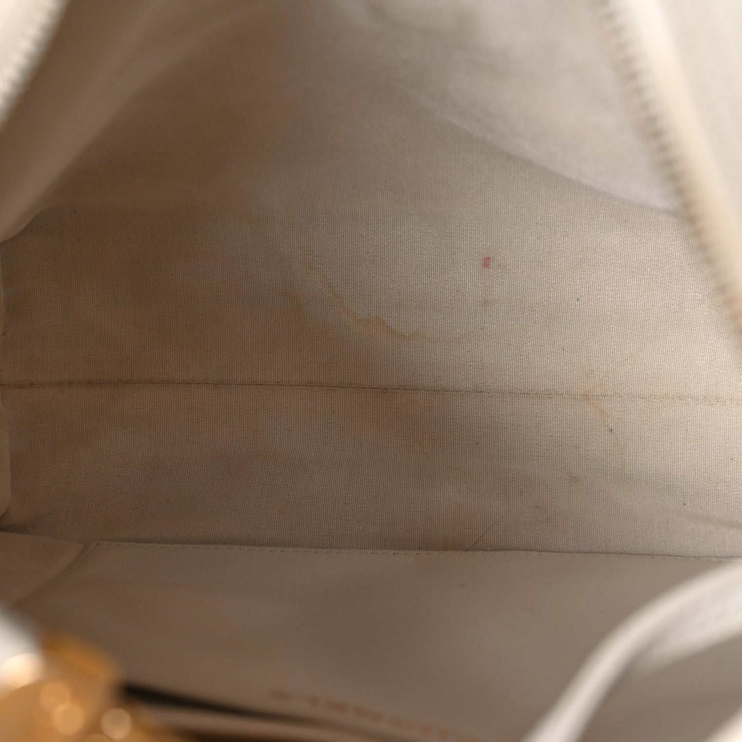 Calfskin Quilted Close To Me Hobo White
