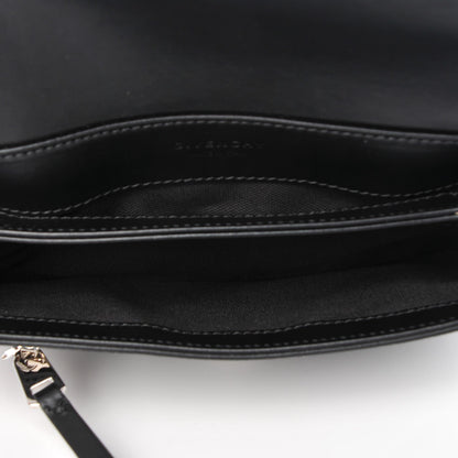 Givenchy Calfskin Duetto Crossbody Bag White Black 5 of 7