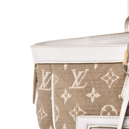 Louis Vuitton Monogram Sabbia Cabas GM White 10 of 11