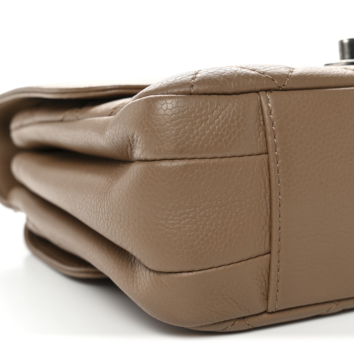 Chanel Caviar Quilted Mini All About Flap Bag Brown 8 of 9