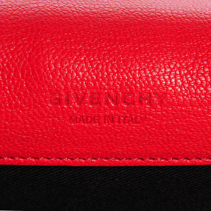Givenchy Sugar Goatskin Obsedia Chain Shoulder Bag Red 6 of 8