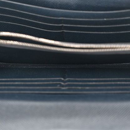 Hermes Epsom Kelly Longue Wallet Blue Indigo 5 of 10