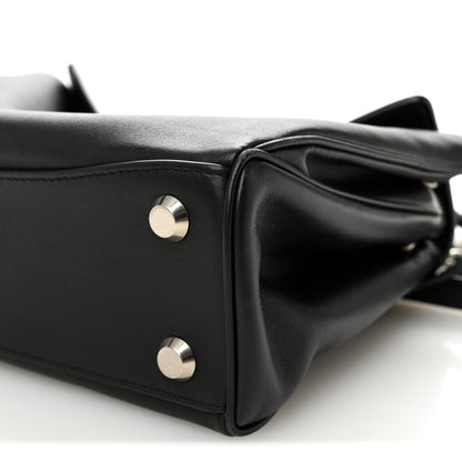 Balenciaga Natural Smooth Calfskin Small Rodeo Top Handle Handbag Black 9 of 9