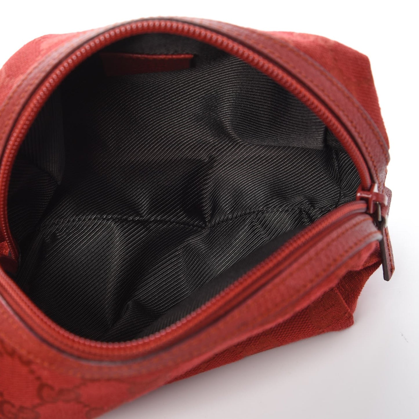 Monogram Large Cosmetic Case Red