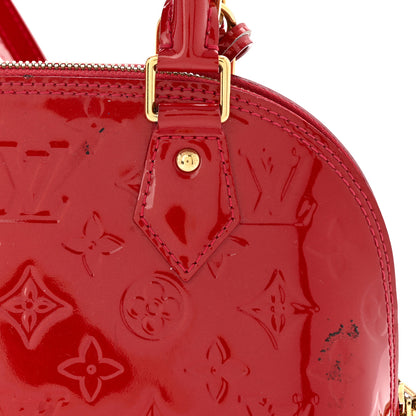Louis Vuitton Vernis Alma BB Pomme D'Amour 13 of 13