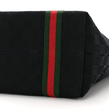 Gucci Monogram Medium Jolicoeur Tote Black 10 of 14