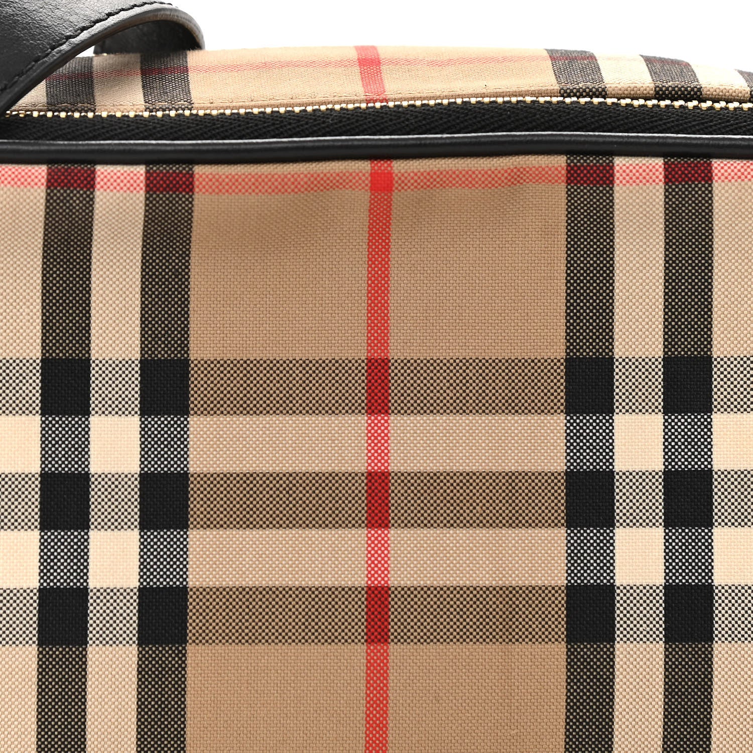 Burberry Calfskin Vintage Check Micro Camera Bag Archive Beige 6 of 8