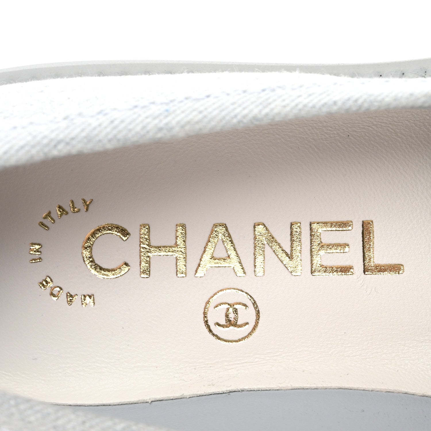 Chanel Denim CC Turnlock Loafers 35 Blue 8 of 11