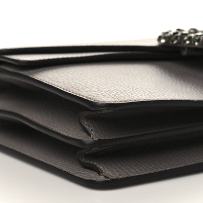 Gucci Pebbled Calfskin Small Dionysus Shoulder Bag Dusty Grey 8 of 10