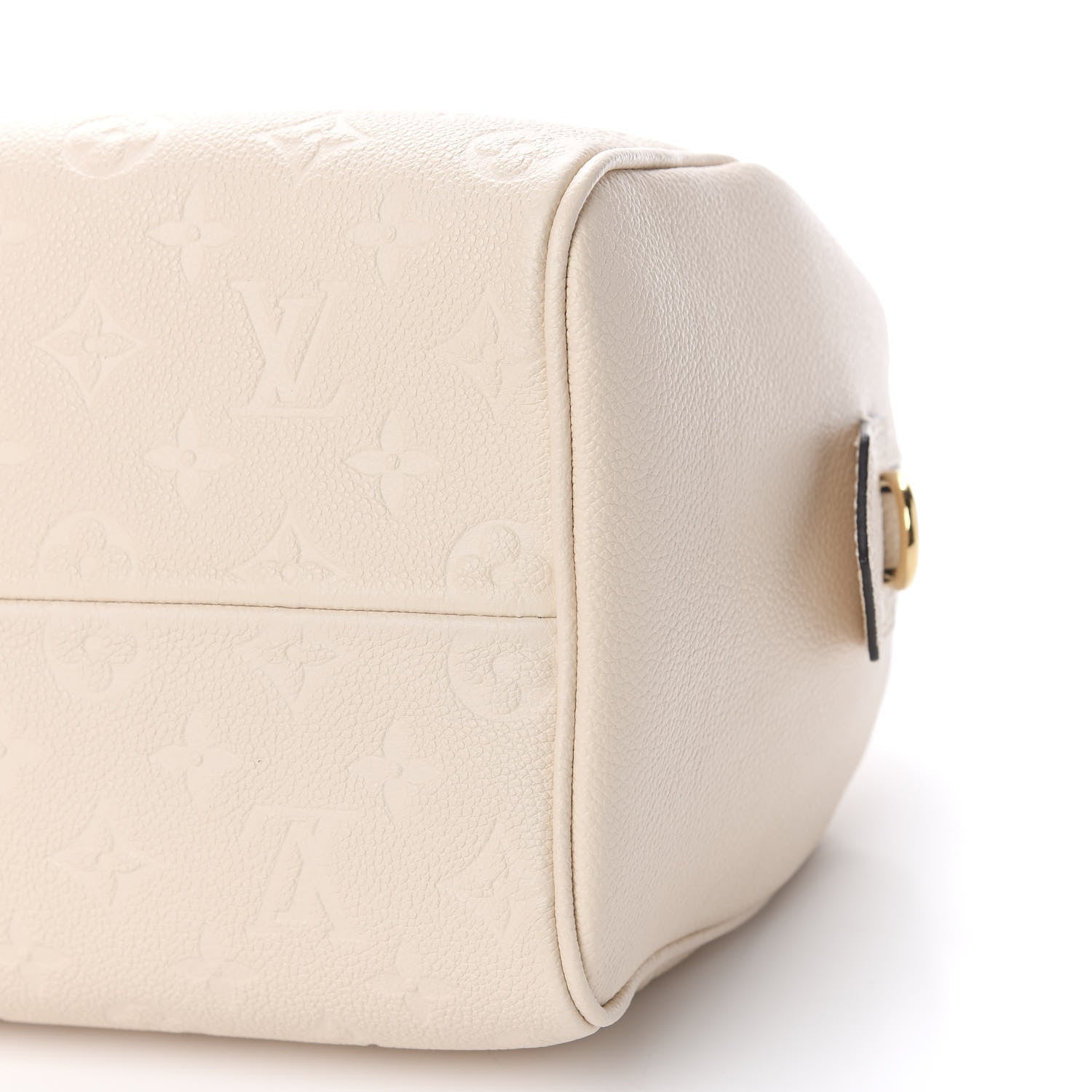 Louis Vuitton Empreinte Calfskin Speedy Bandouliere 25 NM Creme Caramel 10 of 11