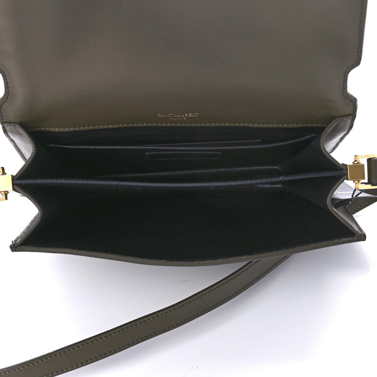Suede Smooth Calfskin Monogram Medium Solferino Soft Satchel Sesame Seaweed