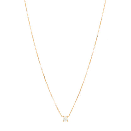 Cartier 18K Pink Gold Diamond .30ct C De Cartier Pendant Necklace 1 of 5