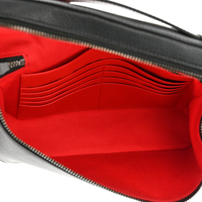 Christian Louboutin Calfskin Kypipouch Small Top Handle Messenger Bag Black 5 of 11
