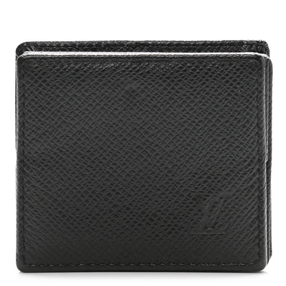 Louis Vuitton Taiga Porte-Monnaie Boite Coin Purse Black 1 of 8