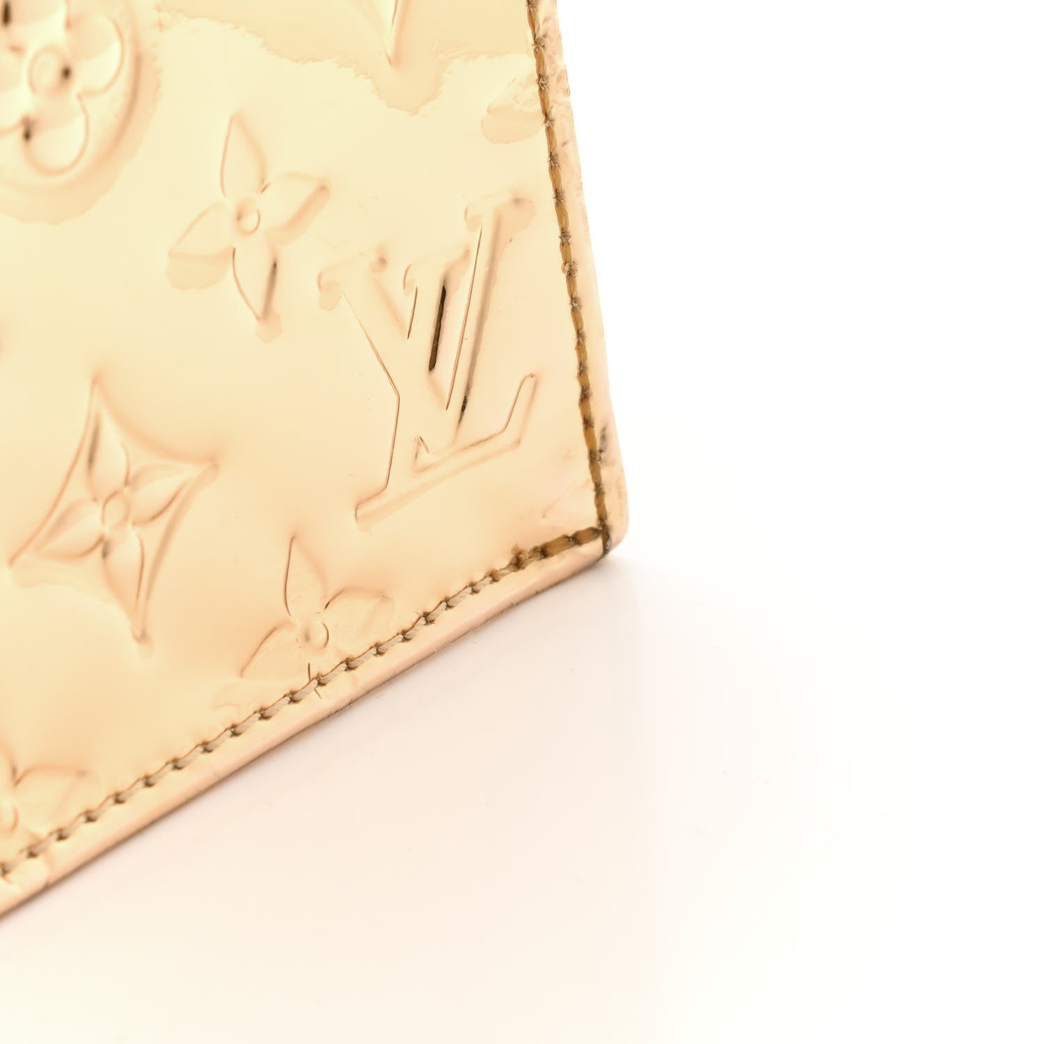 Louis Vuitton Monogram Miroir Sac Plat Gold 17 of 17