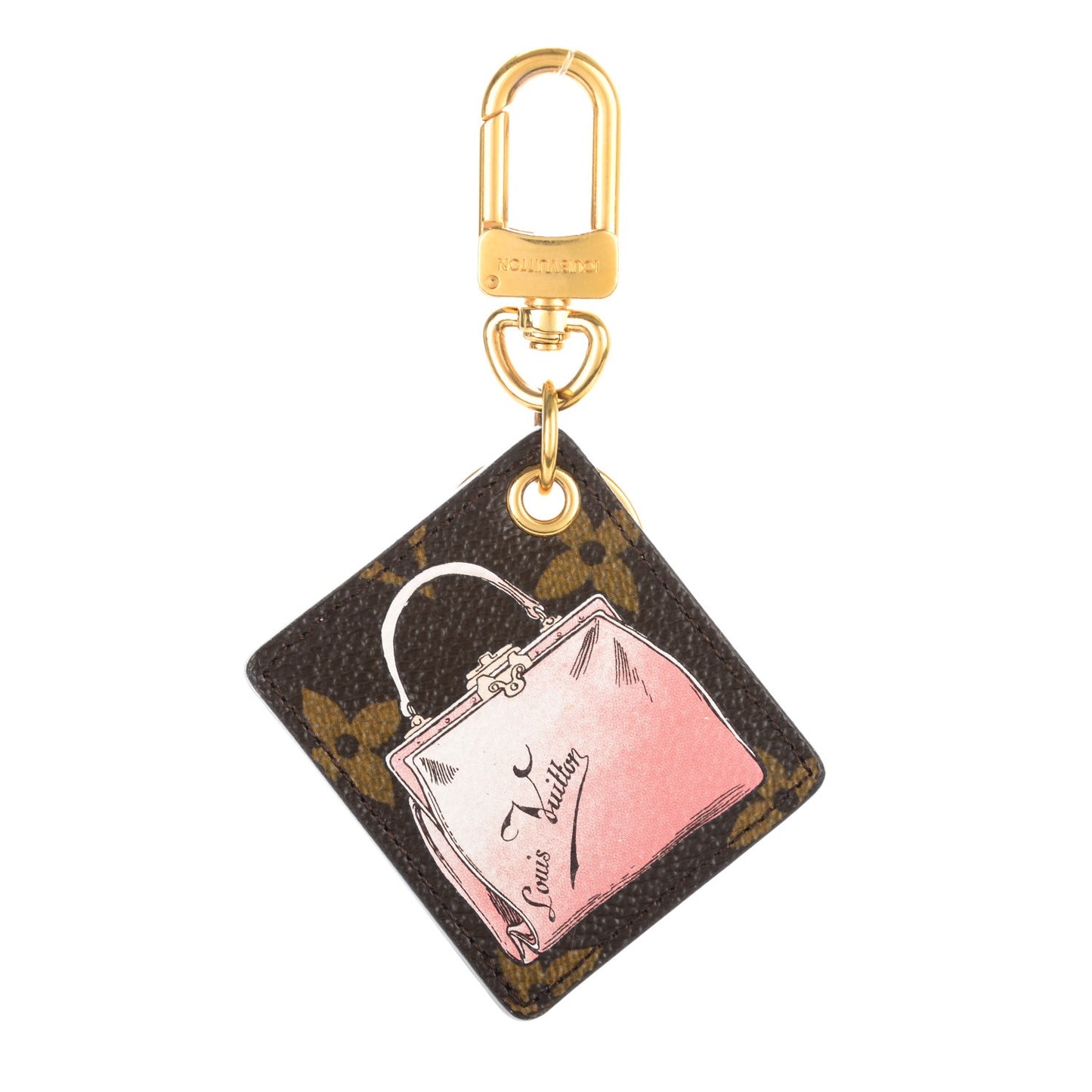 Monogram Affiche Bag Charm Key Ring