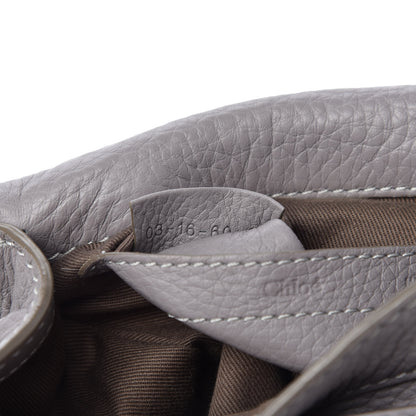 Chloe Calfskin Mini Marcie Round Crossbody Bag Cashmere Grey 10 of 11