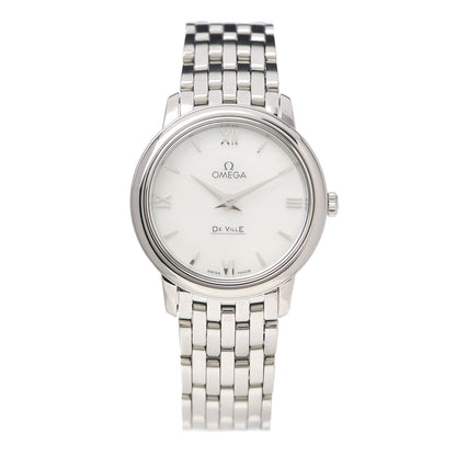 Omega Stainless Steel Mother of Pearl 24mm De Ville Prestige Quartz Watch 424.10.24.60.05.001 1 of 6