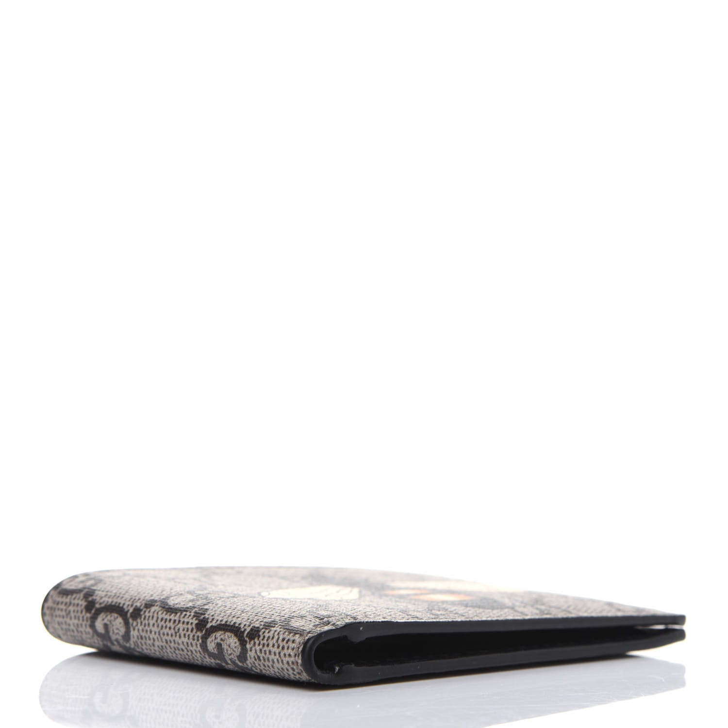 Gucci GG Supreme Monogram Bee Bi-fold Wallet Beige 4 of 10