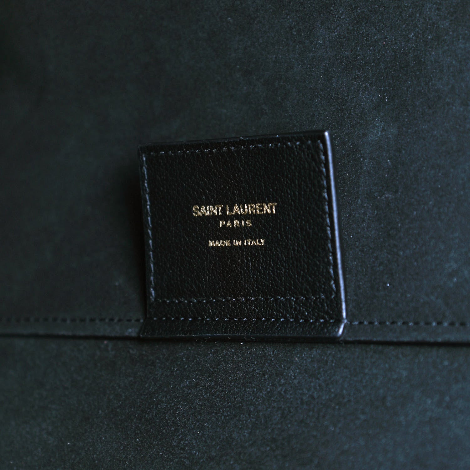 Saint Laurent Calfskin Large Shopping Tote Black 8 of 9