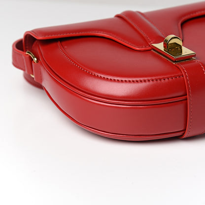 Celine Satinated Calfskin Besace Small 16 Red 7 of 9