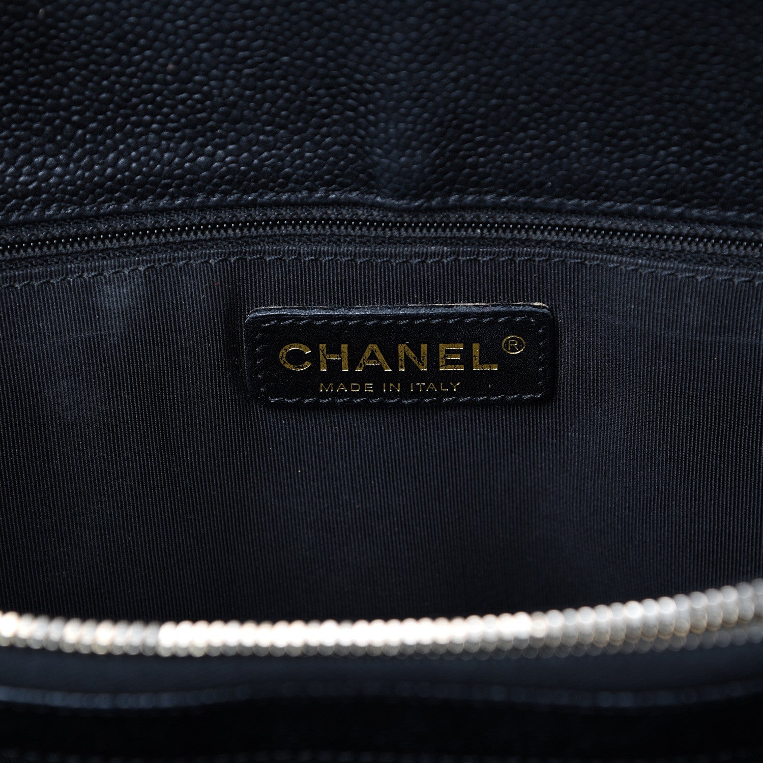Chanel Caviar Quilted Grand Shopping Tote GST Black 5 of 16