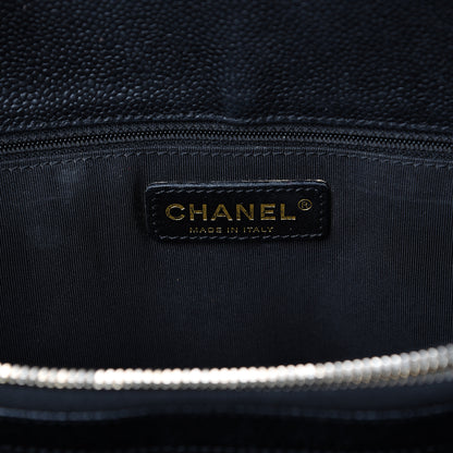 Chanel Caviar Quilted Grand Shopping Tote GST Black 5 of 16