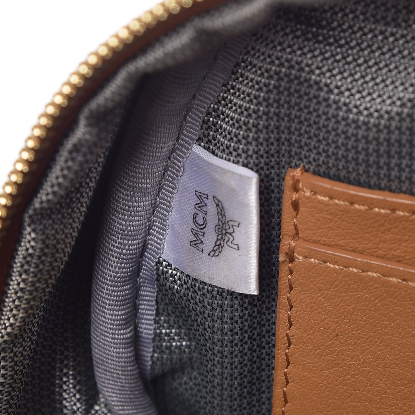 Visetos Side Stud Mini Stark Backpack Cognac