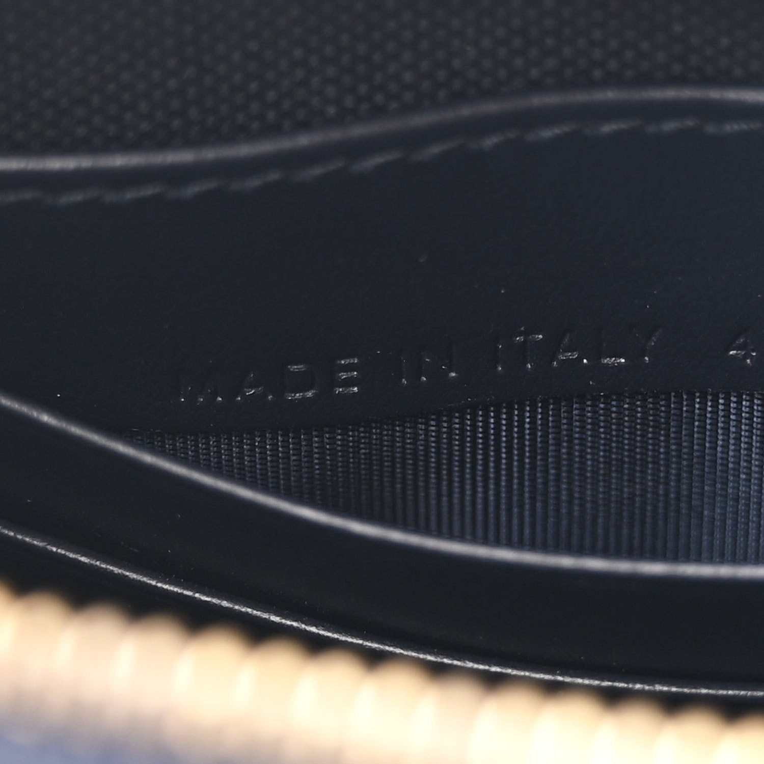 Christian Dior Oblique Saddle Rodeo Pouch Navy Blue 7 of 11