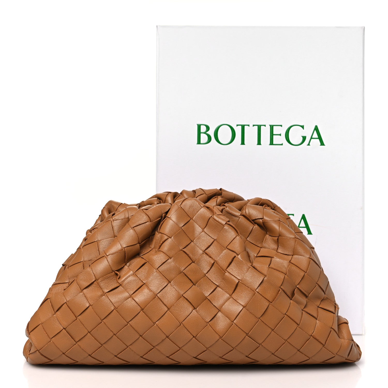 Bottega Veneta Nappa Intrecciato Teen Pouch Caramel 11 of 11