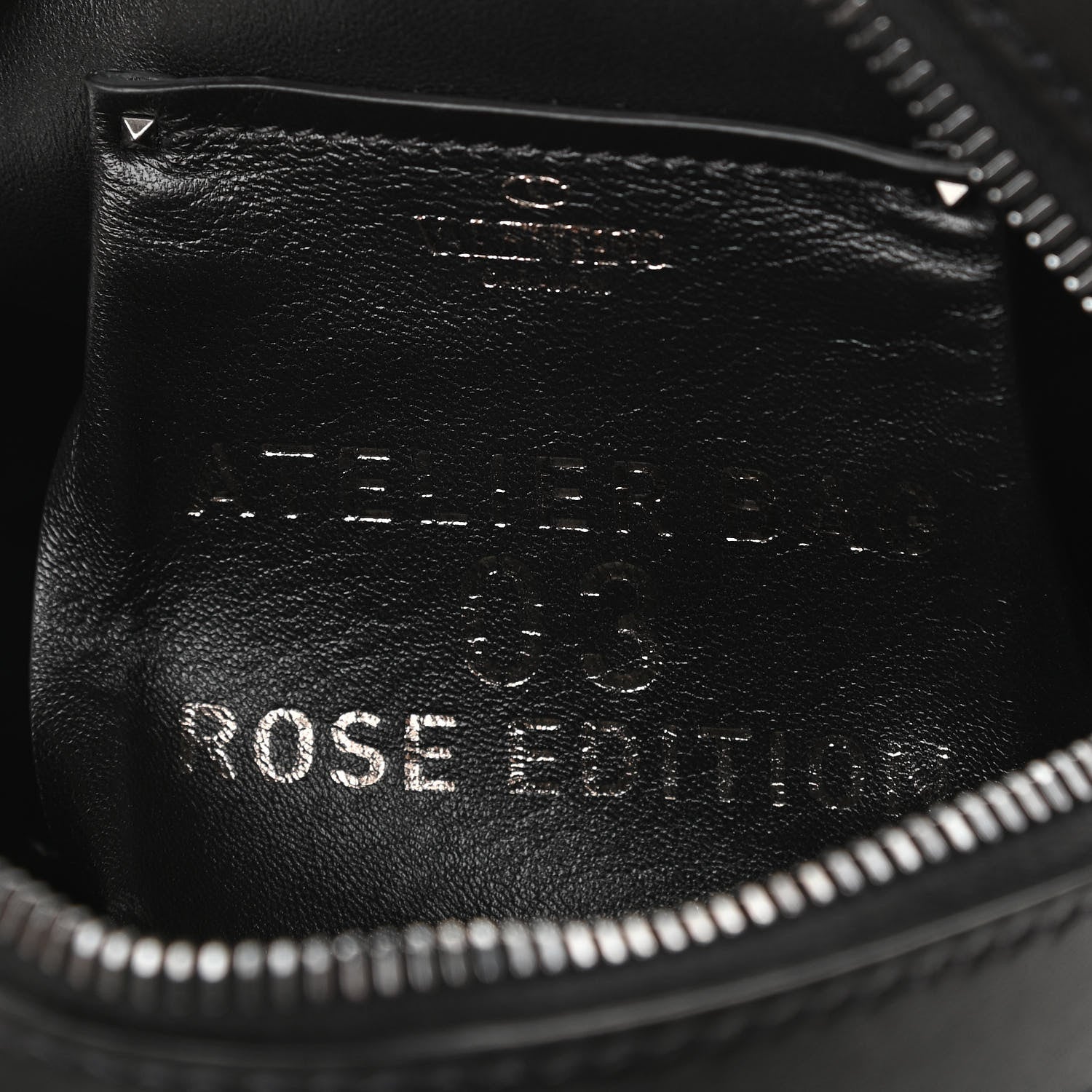 Valentino Garavani Nappa Atelier 03 Rose Edition Round Crossbody Bag Black 8 of 11