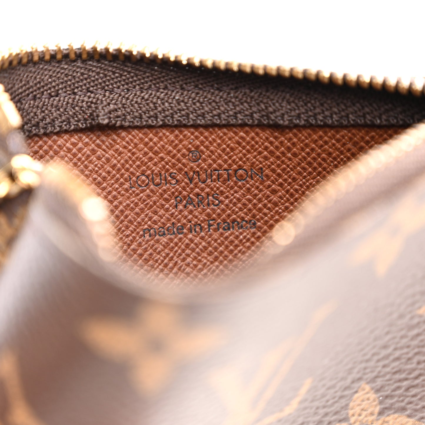 Monogram Key Pouch