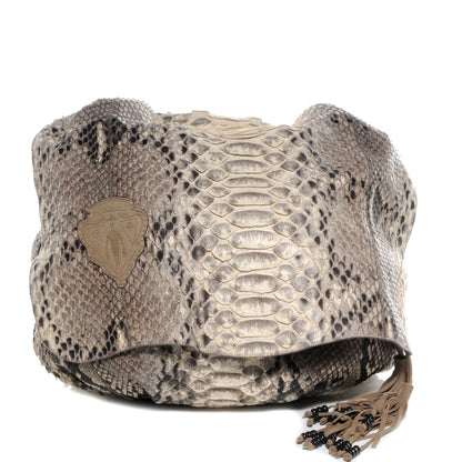 Gucci Python Messenger Bag Ivory 1 of 7