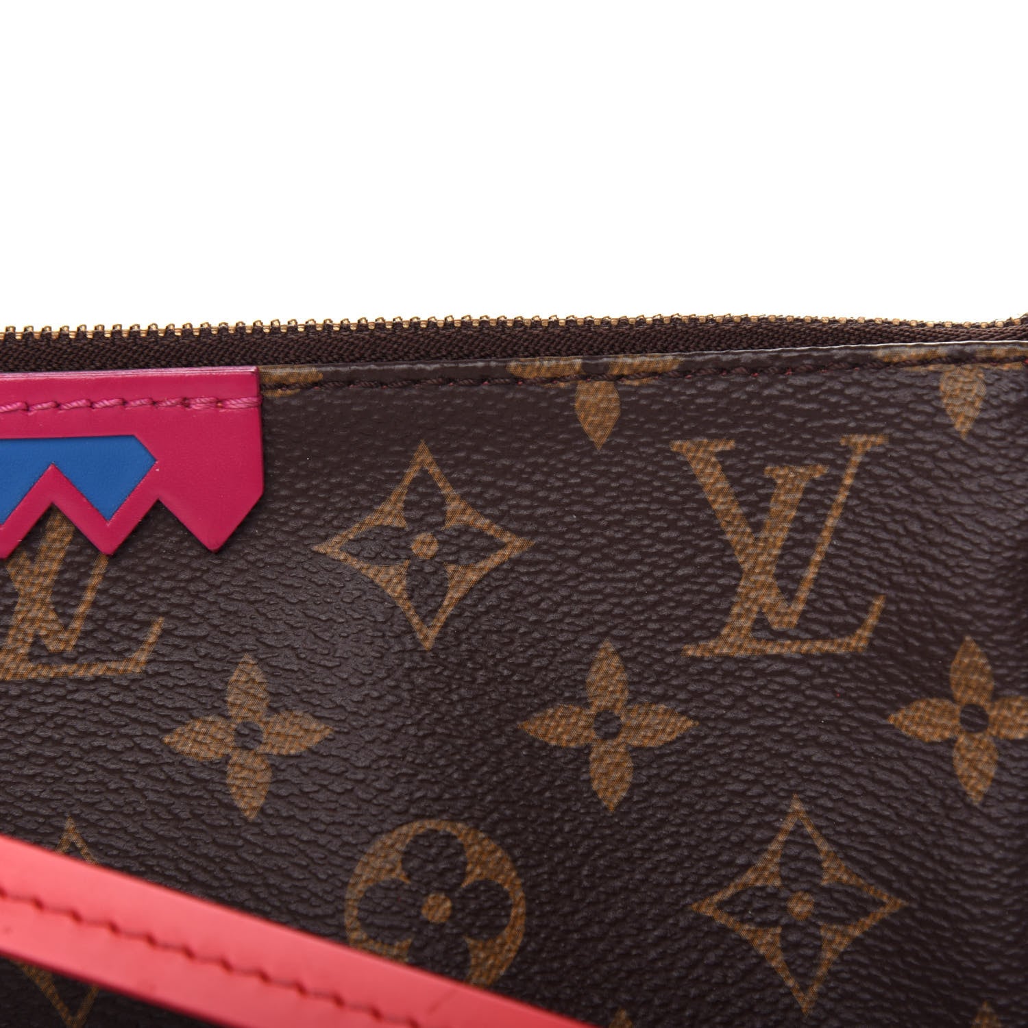 Louis Vuitton Monogram Totem Pochette Accessories Flamingo 10 of 11