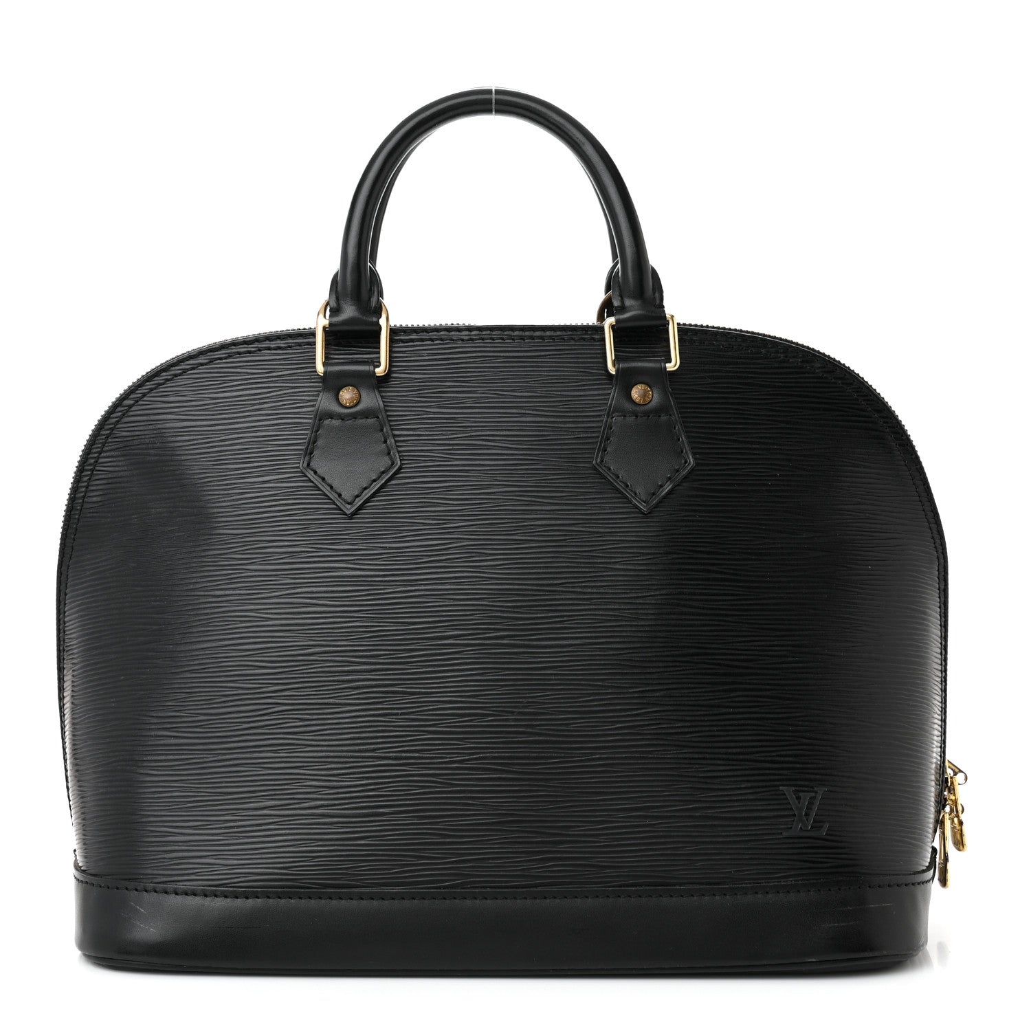 Louis Vuitton LOUIS VUITTON Epi Alma PM Black 1 of 12