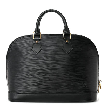 Louis Vuitton LOUIS VUITTON Epi Alma PM Black 1 of 12