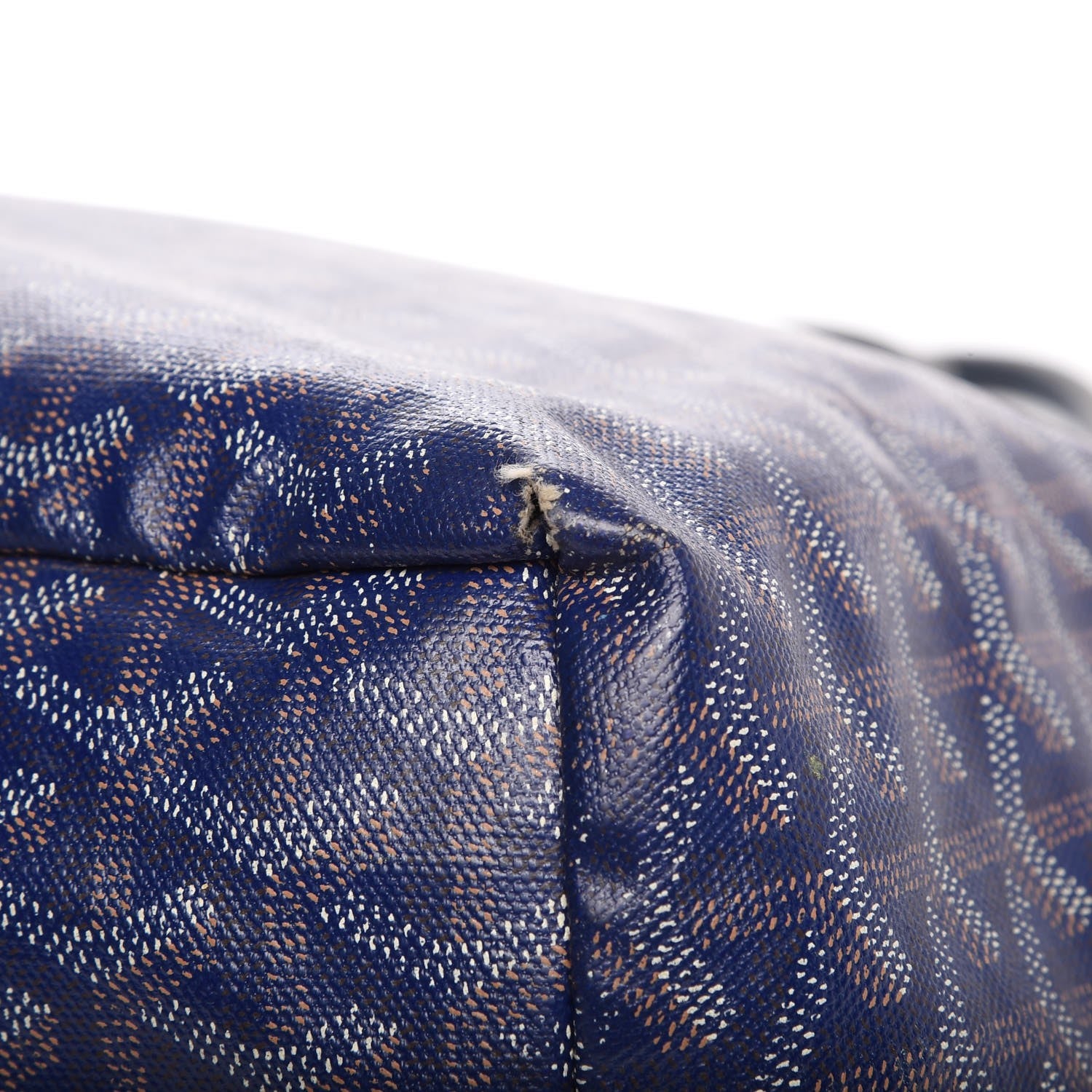 Goyard Goyardine Saint Louis PM Tote Bag Blue 16 of 18