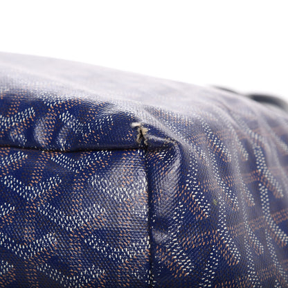 Goyard Goyardine Saint Louis PM Tote Bag Blue 16 of 18