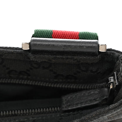 Gucci Monogram Signature Web Small Messenger Black 13 of 18
