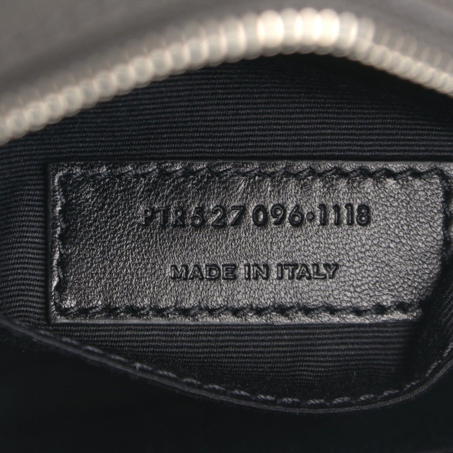 Lambskin Monogram Lou Belt Bag Asphalt