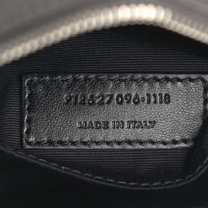 Saint Laurent Lambskin Monogram Lou Belt Bag Asphalt 8 of 8