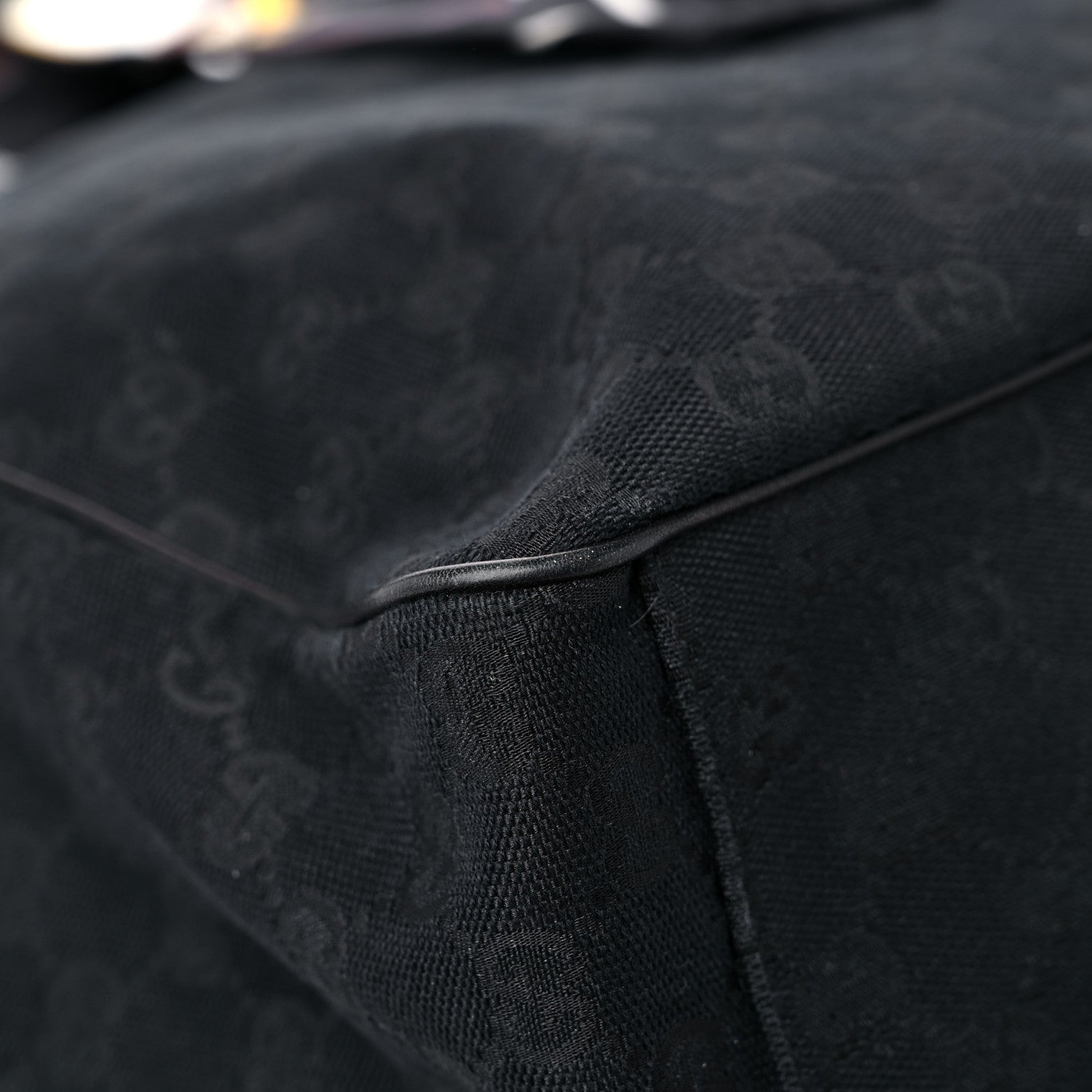 Gucci Monogram Large Positano Tote Black 8 of 13