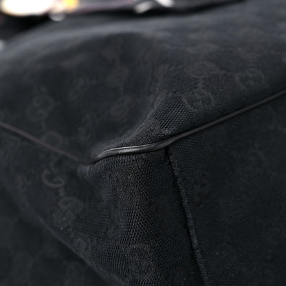 Gucci Monogram Large Positano Tote Black 8 of 13