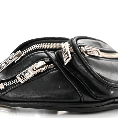 Alexander Wang Lambskin Mini Attica Belt Bag Black 9 of 13