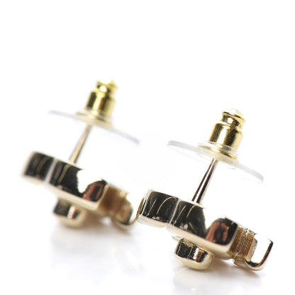 Chanel Metal CC Turnlock Earrings Gold 3 of 5