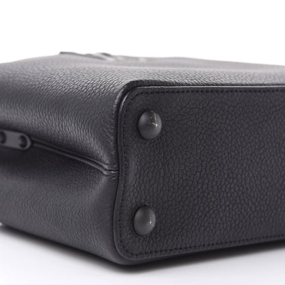 Louis Vuitton Taurillon Capucines BB Matte Black 7 of 8